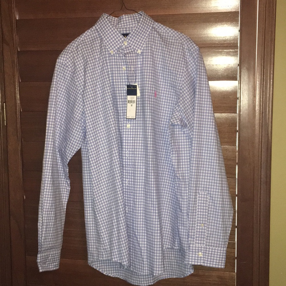 Button down polo